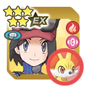 Calem & Fennekin variant 2