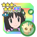 Erika and Leafeon
