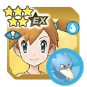 Misty & Golduck variant 2