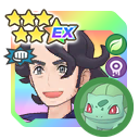 Professor Sycamore and Bulbasaur