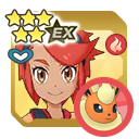 Tina & Flareon variant 2